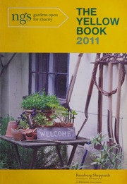 The Yellow Book 2011 Gardens Open For Charity Unknown