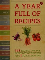 A Year Full Of Recipes Unknown