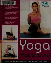 Yoga Made Easy From The Number One Womens Health Magazine Magee