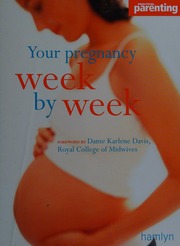 Your Pregnancy Week By Week Unknown