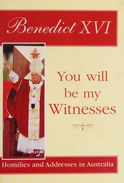 You Will Be My Witnesses Benedict Xvi Pope 19272022 Catholic Truth Society Great Britain