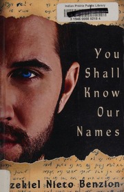 You Shall Know Our Names Benzion Ezekiel Nieto 1954