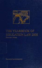 The Yearbook Of Education Law 2008 Russo Charles J