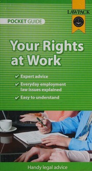 Your Rights At Work Slocombe Melanie 1969