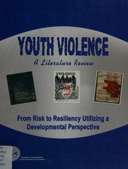 Youth Violence A Literature Review From Risk To Resiliency Utilizing A Developmental Perspective Ulrich