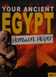 Your Ancient Egypt Homework Helper Ganeri Anita 1961 Millard