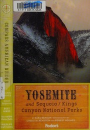 Yosemite And Sequoia Kings Canyon National Parks Benson Sara