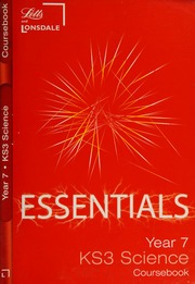 Year 7 Ks3 Science Coursebook Reynolds Caroline Poole Emma Woodcock