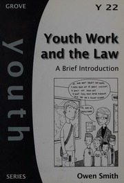 Youth Work And The Law A Brief Introduction Smith Owen