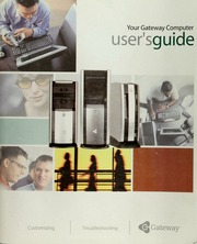 Your Gateway Computer Users Guide Gateway Inc