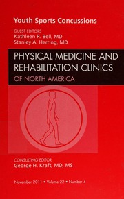 Youth Sports Concussions Bell Kathleen R 1953 Herring Stanley A