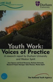 Youth Work Voices Of Practice Spence Jean Devanney Carol Noonan