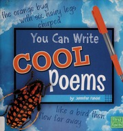 You Can Write Cool Poems None Fandel Jennifer None