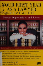 Your First Year As A Lawyer Revealed Secrets Opportunities And Success Furiperry