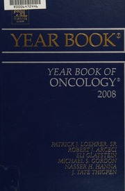 Year Book Of Oncology Loehrer Patrick J