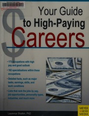 Your Guide To Highpaying Careers Shatkin Laurence
