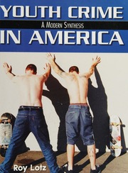 Youth Crime In America A Modern Synthesis Lotz Roy 1943