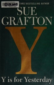 Y Is For Yesterday Grafton Sue Author