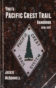 Yogis Pct Handbook Mcdonnell Jackie