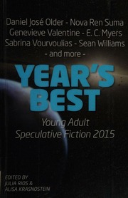 Years Best Young Adult Speculative Fiction 2015 Rios Julia Editor Krasnostein