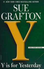 Y Is For Yesterday Grafton Sue Author