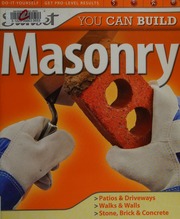 You Can Build Masonry Cory Steve Sunset Books