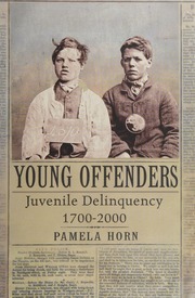 Young Offenders Juvenile Delinquency From 1700 To 2000 Horn