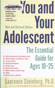 You And Your Adolescent Laurence D Steinberg