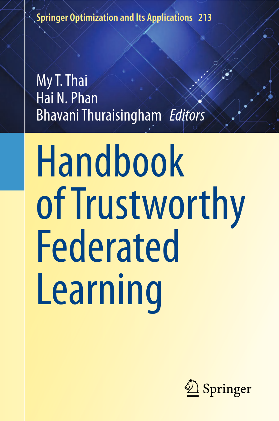 Handbook Of Trustworthy Federated Learning 1st Edition My T Thai