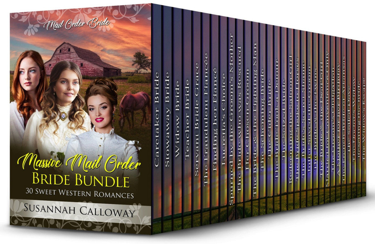 Massive Mail Order Bride Bundle 30 Sweet Western Romances Calloway