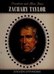 Zachary Taylor Otfinoski Steven Author