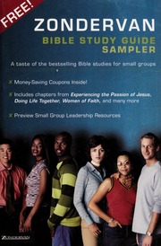 Zondervan Bible Study Guide Sampler A Taste Of The Bestselling Bible Studies For Small Groups Zondervan Publishing Company