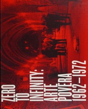 Zero To Infinity Arte Povera 19621972 1st Ed Flood Richard