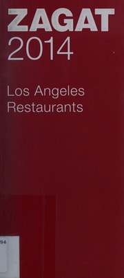 Zagat 2014 Los Angeles Restaurants Brandzel Melissa Ferguson