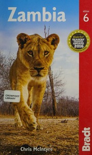 Zambia The Bradt Travel Guide Edition 6 Mcintyre Chris Author