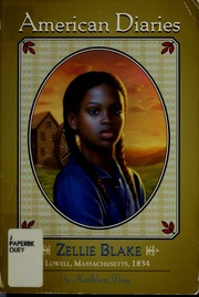 Zellie Blake Lowell Massachusetts 1834 Duey Kathleen