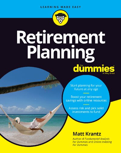 Retirement Planning For Dummies 1st Edition Matt Krantz
