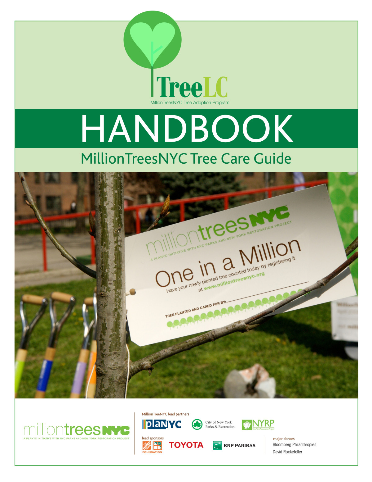 Treelc Handbook Milliontrees Nyc Tree Care Guide Angela J Michie