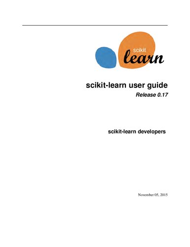 Scikitlearndocsfix1 Itebooks