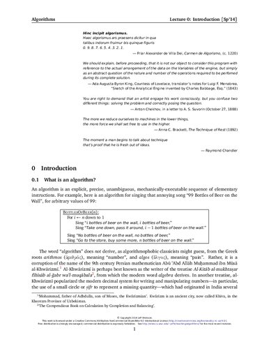 Algorithms Models Of Computation Lecture Notes Uiuc Cs374 Itebooks