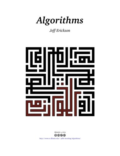 Algorithms Jeff Erickson Uiuc Cs473 573 Itebooks