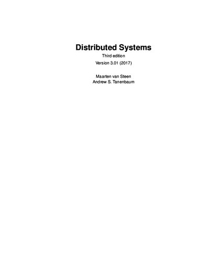 Distributed Systems 3e Itebooks
