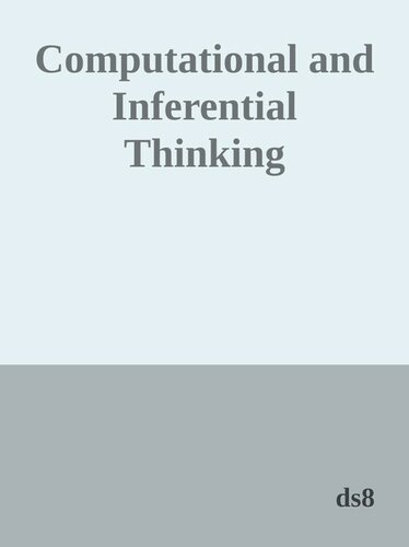 Computational And Inferential Thinking Ucb Data8 Itebooks
