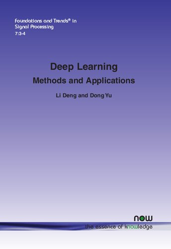 Deep Learning Methods And Application Itebooks