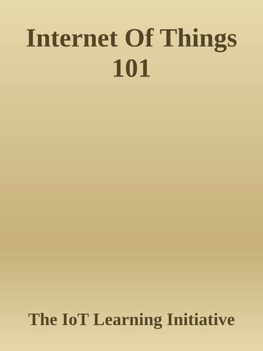 Internet Of Things 101 Intel Edison Itebooks