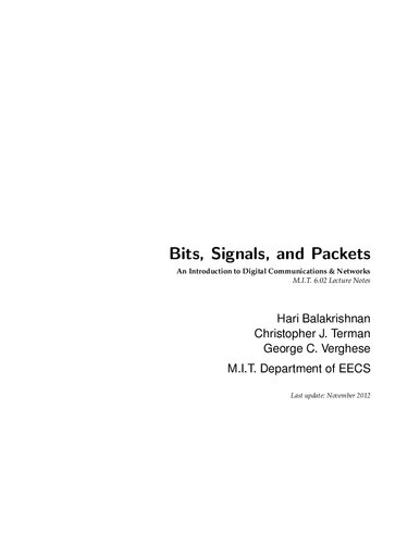 Introduction To Eecs Ii Digital Communication Systems Mit 602 Itebooks