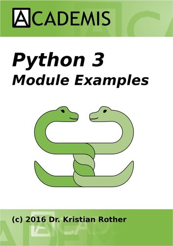 Python 3 Module Examples Itebooks