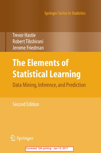The Elements Of Statistical Learning 2e Itebooks