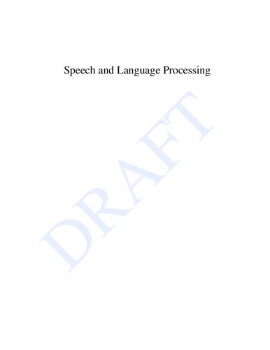 Speech And Language Processing 2e Slp2e Itebooks