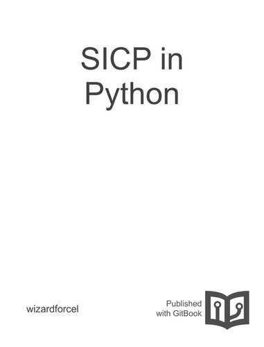 Sicp In Python Itebooks